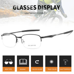 กีฬาโลหะผสมแว่นตากรอบแว่นตาแสง<span class=keywords><strong>2022</strong></span>ขายส่งแฟชั่นผู้ชายแว่นตาปริมาณตะวันตก OEM ใบหน้า OX5101 - Product Image 3