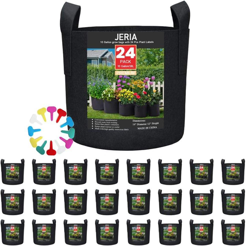 New Design Grow Fabric Pots Felt Planting Bag with Handle