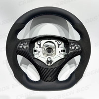 Volant de direction sport en cuir suédé lisse, léger et durable, de qualité supérieure, pour remplacement de véhicule, vente en gros