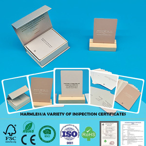 Yoga Asana Cards Deck con paquete de caja y soporte de madera Moda Mujer Regalo Personalizado Yoga Flash Cards - Product Image 6