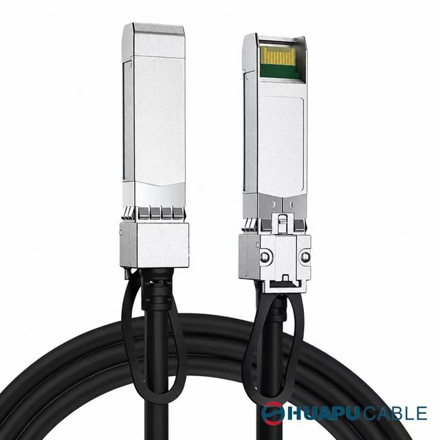 30V Passive Direct Attach Copper Twinax Stacking Cable for SFP+ QSFP28 10G/25G/40G/100G High Speed Networking