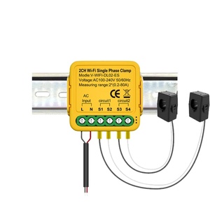 Tuya wifi smart switch 80A statistiche di potenza smart life app telecomando tensione corrente e potenza funziona alexa google home - Product Image 1