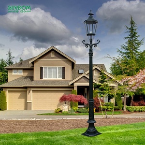 European Antique Street Light Pole Landscape Garden <strong>Post</strong> <strong>Lamp</strong>