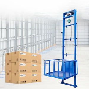 Instalasi Mudah Lift Kargo Hidrolik 1000kg CE 1 Ton Elevator Barang Elektrik Penggunaan Dalam & Luar Ruangan - Product Image 4