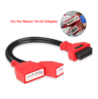 Para Nissan 16 + 32 Sylphy OBD2 Cable de 16 pines para Nissan/Renault/Dacia Gateway Cable para Autel para todas las llaves perdidas herramienta de programación de llaves