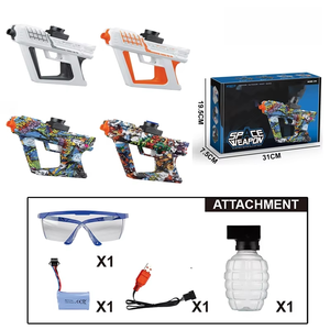Nouveaux Pistolets à Billes d'Eau Électriques pour Enfants Unisexe, Thème Espace, Je Balling SDD, Blaster Automatique, Billes en Plastique ABS - Product Image 2
