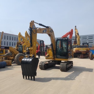 Mini-excavatrice sur chenilles d'occasion CAT 307D d'origine japonaise, 7 tonnes, hydraulique, pour travaux d'ingénierie municipale et de aménagement paysager - Product Image 1