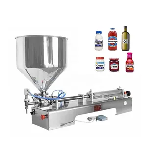 Full Set Complete Automatic Small Bottle Drinking Cream Honey Shampoo Cosmetic Production Line liquid Filling Machine