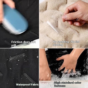 Pantaloni di cotone di velluto di agnello pantaloni lunghi Casual in vita elastica con fodera in pile taglie forti caldo freddo e <span class=keywords><strong>leggings</strong></span> da <span class=keywords><strong>uomo</strong></span> - Product Image 4