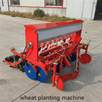 Faible prix ferme multi-cultures Grain semoir tracteur upland riz blé herbe semoir Machine en vente