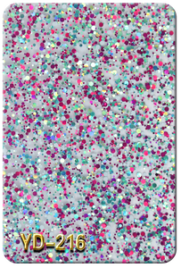 بسعر الجملة ورقة لامعة من الأكريليك الملون اللامع 3 قطعة من الزجاج غير اللامع بحجم ورقة أكريليك بنقط ثقيلة - Product Image 4