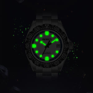 <span class=keywords><strong>Montre</strong></span> mécanique personnalisée super lumineuse Nh35 <span class=keywords><strong>montre</strong></span> <span class=keywords><strong>de</strong></span> plongée 200M étanche mécanique automatique personnalisée <span class=keywords><strong>montre</strong></span> <span class=keywords><strong>de</strong></span> plongée en acier inoxydable - Product Image 4