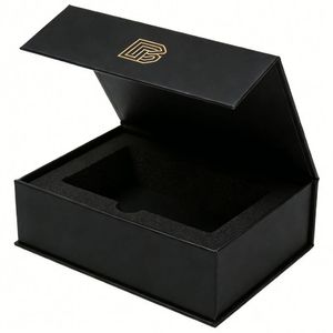 Custom High Quality Luxury Rigid Cardboard Gift <b>Packaging</b> Box with Magnetic Lid Handle for Present High Quality <b>Paper</b> Boxes - Product Image 2