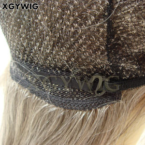 100% เวอร์จินบราซิลมนุษย์<span class=keywords><strong>ผม</strong></span>แสงระบายอากาศเต็มมือผูก Glueless ทางการแพทย์1B กับ80% เงินสีเทาวิก<span class=keywords><strong>ผม</strong></span>สำหรับหญิงชรา - Product Image 6