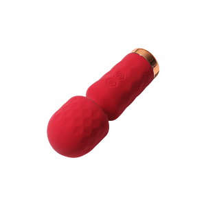 Hete Aanbieding Fabrieksgroothandel Erotische 10 Frequentie Mini Formaat Roze Lady Wand Massager Vrouwelijke Masturbator Seks Speelgoed - Product Image 5