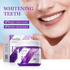 SADOER <span class=keywords><strong>V34</strong></span>, polvo de pasta de dientes de menta, limpieza bucal, eliminación de manchas, polvo de limpieza de dientes refrescante, polvo blanqueador de dientes - Product Image 1