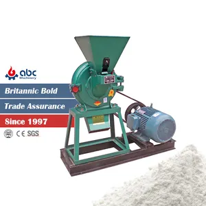 Molino de harina de maíz comercial, máquina pequeña de harina de trigo, maquinaria eléctrica de molino de harina, bajo precio