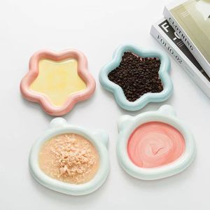 Otros Materiales, Platos para Gatos, Lindos Dibujos Animados, Antiderrames, Platos Automáticos para Agua y Comida para Gatos de Interior, Platos Duraderos para Alimentar Mascotas, Fáciles de Usar - Product Image 5