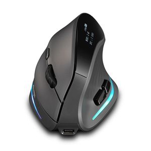 Ratón Vertical Inalámbrico F-35C BT con Pantalla, <span class=keywords><strong>Recargable</strong></span>, 4000 DPI, 7 Botones, Ergonómico, para PC, Portátil y Tablet - Product Image 1