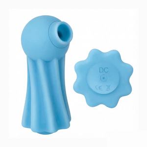 Squidward Vibrating <b>Masturbator</b> For Female Arousal And Orgasm Food Grade Silicone Adult Sex Toy - Product Image 5