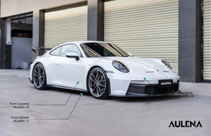 Aulena Performance Dry Carbon Material Bumpers Body Kit Side Front Splitter para Porsche <span class=keywords><strong>992</strong></span> upgrade <span class=keywords><strong>GT3</strong></span> - Product Image 6