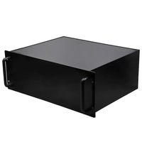 Châssis de serveur en aluminium personnalisé de 19 pouces, châssis de PC industriel 1U-6U, coque en profilé d'alliage, traitement de surface par perçage, OEM