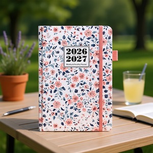 Agenda annuel 2026-2027 – <span class=keywords><strong>Best</strong></span>-<span class=keywords><strong>seller</strong></span> – Carnet de notes A5 à couverture rigide personnalisé pour le bureau, l'école, le journal, les affaires et l'usage quotidien - Product Image 5