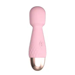 Wiederauf ladbare Fee Leistungs starke Mini AV Stick Zauberstab Massage gerät Vibrator Weibliche Mastur bator Sexspielzeug für Frauen