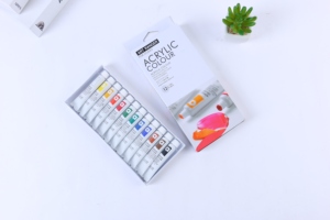 Ensemble de peinture <span class=keywords><strong>gouache</strong></span> en tube d'aluminium non toxique, couleurs riches et vives, vente en gros pour étudiants, artistes, peinture DIY, fournitures artistiques - Product Image 5