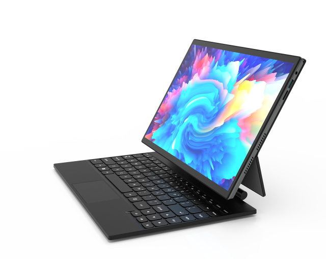 Ultra Business Brand New 2 in 1 Laptop 14-Inch Touch Screen with Aluminium Alloy Floating Magnetic Keyboard for Student Office