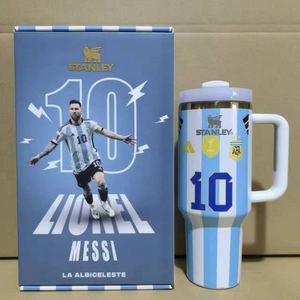 Copa Mundial 2026, Termo de Acero Inoxidable 304 de Doble Pared y Gran Capacidad (40 oz), de Segunda Generación, para Auto - Product Image 2