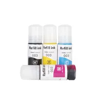 003 renk uyumlu şişe su bazlı dolum Tinta boya mürekkep için Epson L3110 L1110 L3100 L3116 L3150 L3156 yazıcı