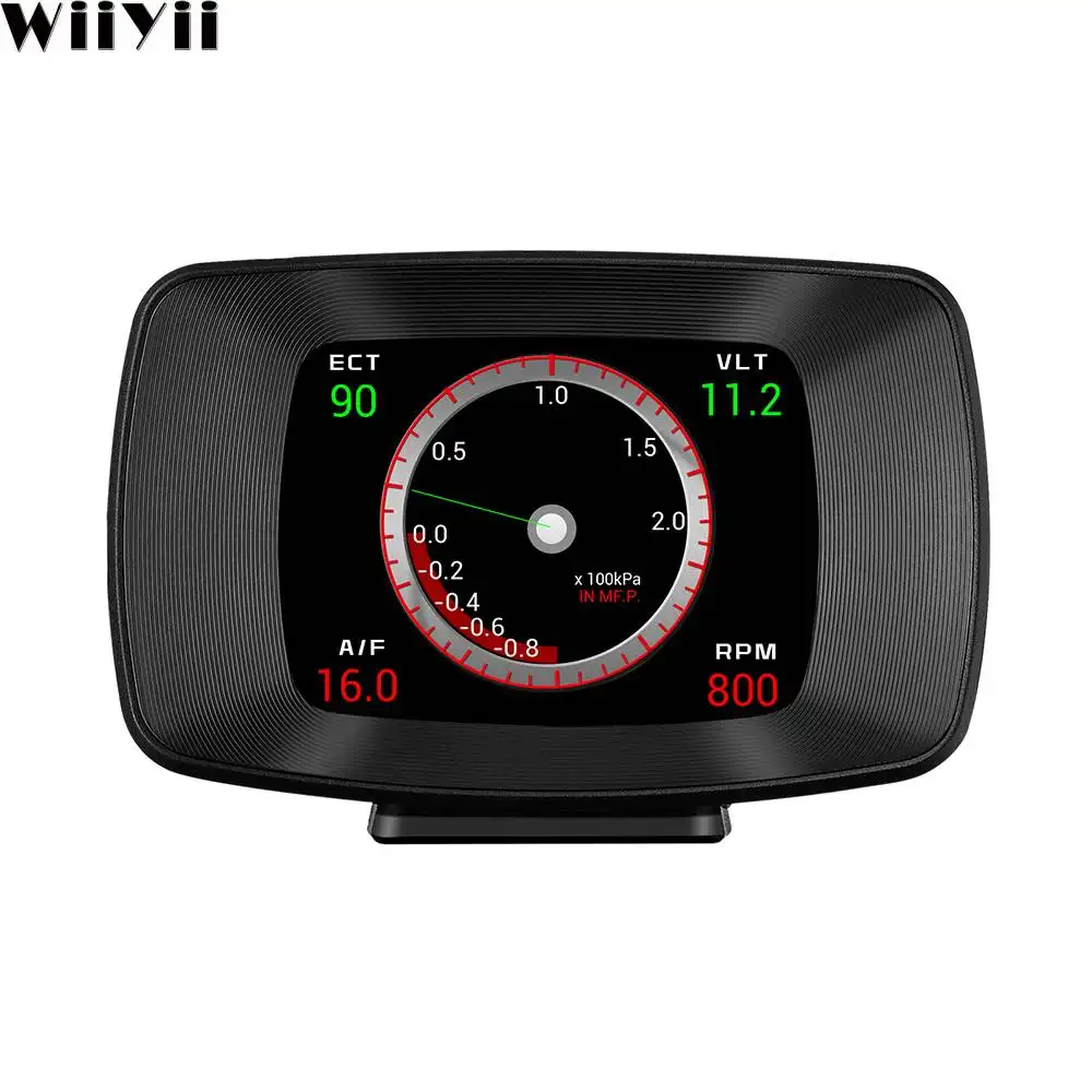 2021 Laptops Auto Hud Display P13 Obd Ii Smartgauge Voor Auto 'S