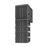 Système de sonorisation professionnel à double enceinte line array passive de 10 pouces, 900W, pour concerts et événements en extérieur