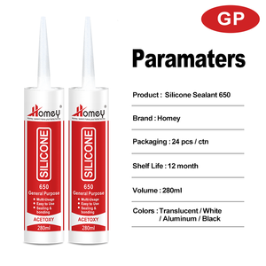 Không thấm nước mục đích chung RTV hệ thống ống nước Silicone <span class=keywords><strong>sealant</strong></span> dính Glass acetic Silicone <span class=keywords><strong>sealant</strong></span> - Product Image 5