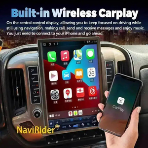 วิทยุติดรถยนต์ระบบแอนดรอยด์ขนาด 14.5 นิ้ว สำหรับ Chevrolet Silverado GMC Sierra ปี 2013-2020 พร้อมหน้าจอ Carplay ระบบนำทาง เครื่องเล่นวิดีโอ เสียง และระบบ 4G - Product Image 4