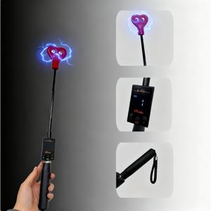 Nuevo Juguete Sexual con Descargas Eléctricas en Forma de Corazón, Látigos de Cuero para Bondage y Coqueteo, Productos SM - Product Image 6