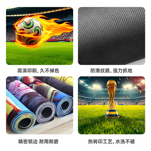 Les Bleus Coupe Du Monde <b>Mouse</b> Pad Large Size Rubber Gaming Desk <b>Mat</b> Office Home Use Anti Slip Keyboard <b>Mouse</b> Pad - Product Image 4