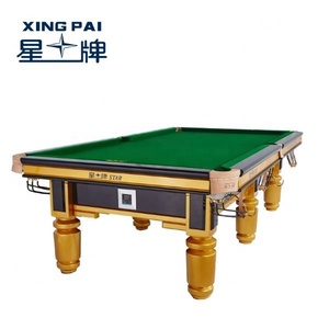 Table <span class=keywords><strong>de</strong></span> billard chinois officielle Xingpai C110-9A pour le <span class=keywords><strong>championnat</strong></span> <span class=keywords><strong>du</strong></span> <span class=keywords><strong>monde</strong></span>, avec coussins en acier et pieds en bois massif - Product Image 1