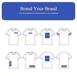Camiseta blanca de algodón 100% de peso pesado para hombre Logotipo personalizado Diseño de impresión de hip hop de gran tamaño Diseño en blanco disponible - Product Image 5