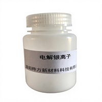 Production d'ions d'argent électrolytiques, d'ions d'argent actifs et de solutions aqueuses d'ions d'argent pur comme substitut de