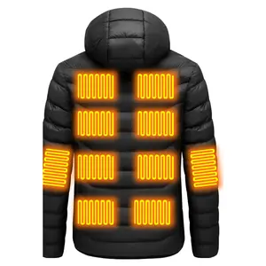 Outdoor-Wärme mantel leichte thermisch beheizte Kleidung mit Klimaanlage USB-Heiz jacke für Frauen und Männer