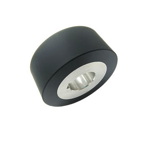 Roues à rouleaux industrielles en plastique/PU/caoutchouc, roue motrice en aluminium et polyuréthane avec roulement, options de tailles personnalisées, fabricant OEM - Product Image 2