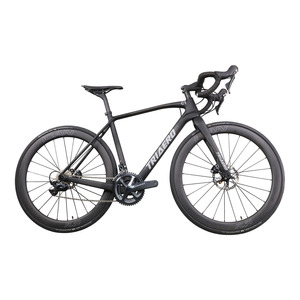Nouveauté ! Vélo de piste en carbone Ican 2021 avec jeu de roues AERO 88 mm entièrement en fibre, finition mate, clincher 23 mm de large, AC388 AC388 - Product Image 4