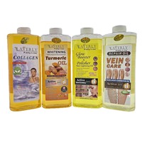 Huile essentielle de 1000 ml, 100 % pure, distillée à la vapeur, pour la perte de poids, brûleur de graisse, extraits de lavande, curcuma, gingembre, rose, pour femmes