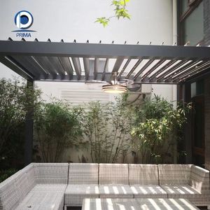 Pérgola Portátil Prima, Pérgola Sólida <span class=keywords><strong>de</strong></span> <span class=keywords><strong>Aluminio</strong></span> con <span class=keywords><strong>Lamas</strong></span>, Diseños <span class=keywords><strong>de</strong></span> Pérgolas <span class=keywords><strong>para</strong></span> Exteriores, Pérgola Louvre <span class=keywords><strong>de</strong></span> <span class=keywords><strong>Aluminio</strong></span> - Product Image 6