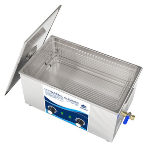 <span class=keywords><strong>Nettoyeur</strong></span> à <span class=keywords><strong>ultrasons</strong></span> 22L avec minuterie mécanique, chauffage et bain ultrasonique réglable - Product Image 2