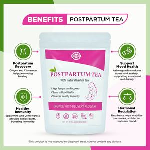 Té de Frambuesa para la Recuperación Posparto, Equilibrio Hormonal Femenino Después del Embarazo, Fabricante de Hierbas Chinas, Marca Privada Personalizada - Product Image 2