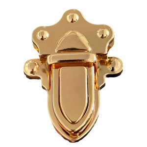 <strong>Hardware</strong> or for Silver Button Push Women Rectangle for Buckle Case 28Mm Press Clasp Bag <strong>Handbag</strong> Metal Gold Silver Lock - Product Image 5