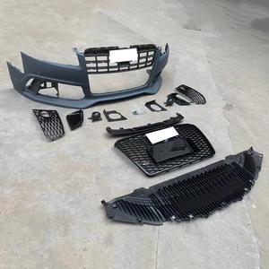 Vendita calda ricambi Auto paraurti anteriore modificato con griglia a nido d'ape per <span class=keywords><strong>Audi</strong></span> A8 S8 <span class=keywords><strong>D4</strong></span> aggiornamento al Kit carrozzeria stile RS8 2011-2015 - Product Image 4
